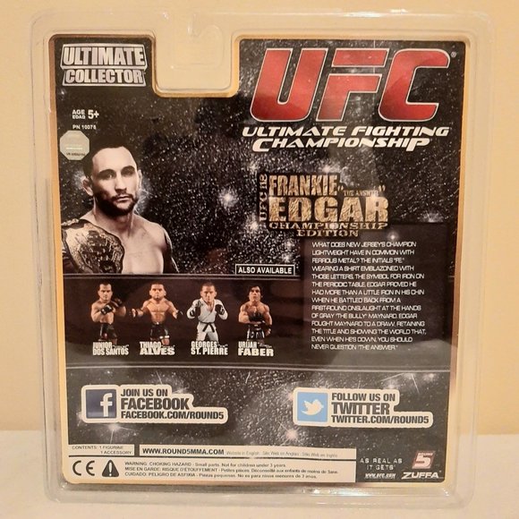 UFC ( 118) Frankie Edgar action figure Championshi - Picture 2 of 2